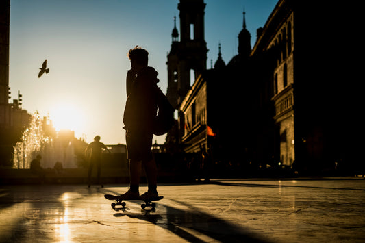 Patinador La Seo. Zaragoza Walkers.